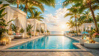 Miami Beach Pool Day