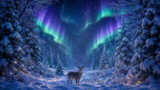 Winter Forest Snowfall