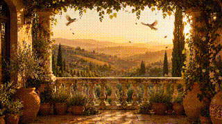 Tuscan Villa Terrace