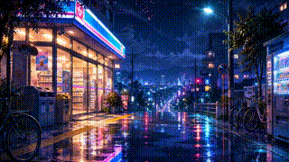 Anime Konbini Night