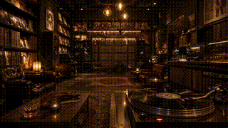 Vinyl Listening Bar