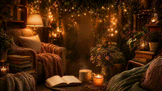Warm Candle Bookrest