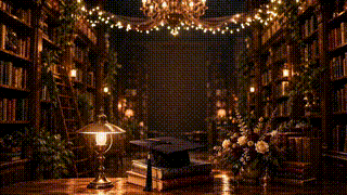 Library Chandelier