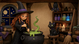 Claymation Witch Kitchen