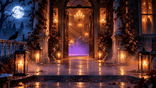 Haunted Porch Glow