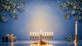 Minimal Menorah Clean