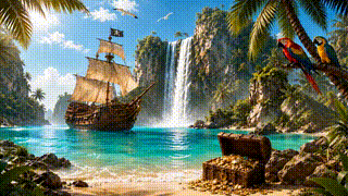 Pirate Cove Photoreal