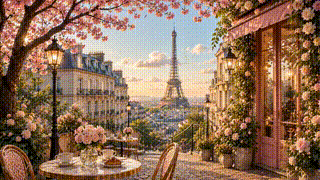 Paris Spring Cafe