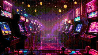 Retro Arcade Neon