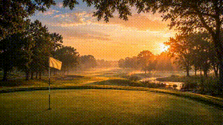 Golf Course Sunrise