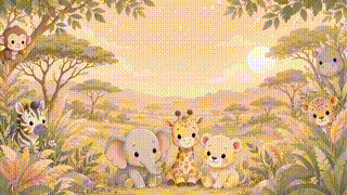 Safari Animal Friends