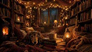 Book Worm Dachshund