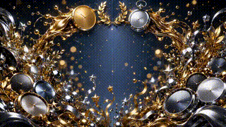 Gold Clock Luxe