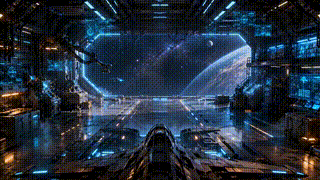 Sci-Fi Hangar Bay
