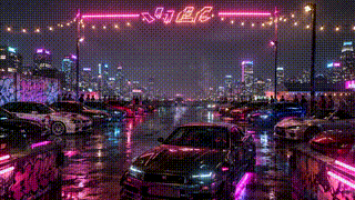 Drift Car Meet Rooftop