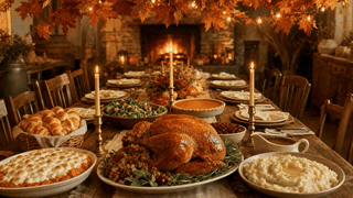 Harvest Feast Table